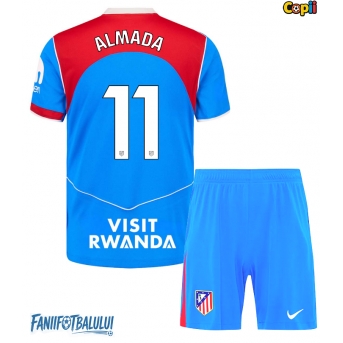 Atletico Madrid Thiago Almada #11 Echipament de Fotbal Replică 2025-26 Copii Treilea (+ Șorturi)